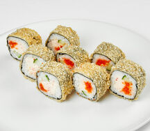 Ролл Калифорния в темпуре