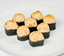 Запеченный ролл Филадельфия