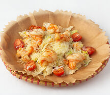 Салат Цезарь с креветкой