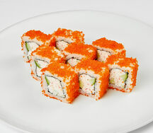 Ролл Калифорния с крабом