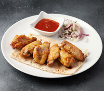 Шашлык из куриных крыльев