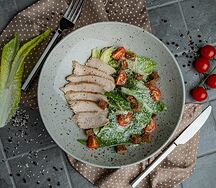 Цезарь с цыпленком