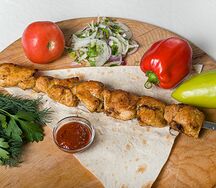 Шашлык из куриной грудки