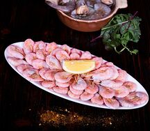 Креветки отварные