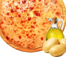 Постный пирог с картофелем