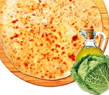 Постный пирог с капустой