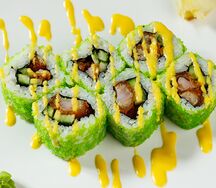 Инь-янь с креветкой 