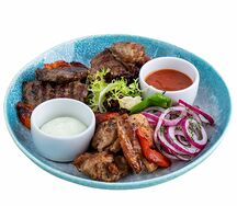 Мясной сет на гриле