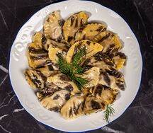 Вареники с картофелем и грибами