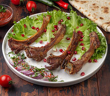 Шашлык из бараньей корейки