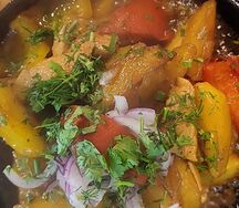 Жаркое с курицы