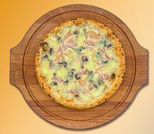 Бекон с грибами
