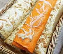 Шаурма с курицей в сырном лаваше
