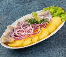 Селедочка с картошкой