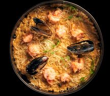 Ризотто с морепродуктами