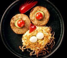 Куриные котлеты с пюре