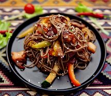 Соба с курицей