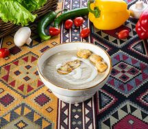 Крем-суп грибной