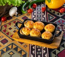 Грибные шапочки с сыром