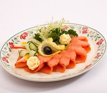 Лосось слабосоленый