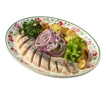 Сельдь с картофелем