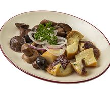 Маслята соленые и белые грибы