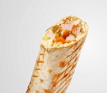 Шаурма с копченой курицей