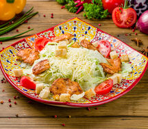 Салат Цезарь с курицей