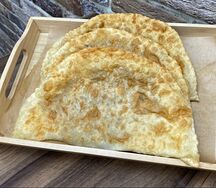 Чебурек жареный с мясом