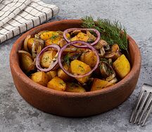 Картошка с грибами