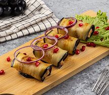 Баклажаны с орехами