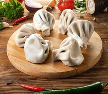 Хинкали с бараниной