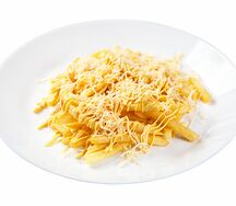 Картофель фри под сыром