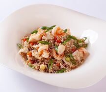 Жареный рис с морепродуктами