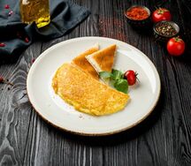 Омлет с ветчиной и сыром