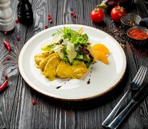 Салат теплый Куриный рай