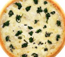 Пицца Сыр-шпинат