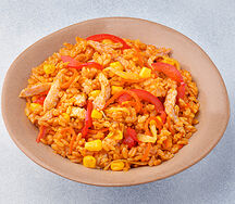 Wok карри с рисом M
