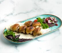 Шашлык из шампиньонов