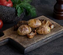 Картофель с курдюком