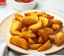 Картофель дольками по-деревенски