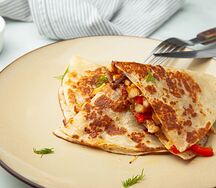Кесадилья с курицей