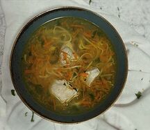 Куриная лапша
