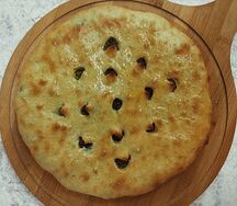 Пирог с сыром и шпинатом