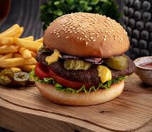 Бургер с курицей