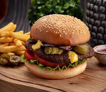 Бургер с говядиной