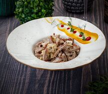 Фрикасе с телячьим языком