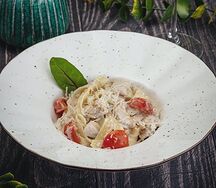 Феттуччине Альфредо