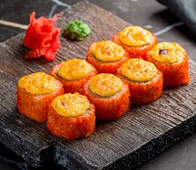 Запеченный ролл Калифорния