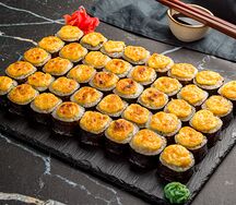 Сет запеченных роллов Квартет
